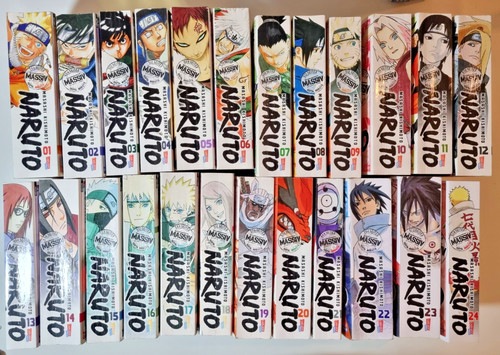 Naruto massiv manga komplett - naruto,