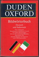 Duden-Oxford - Bildwörterbuch Deutsch und Italienisch | gut
