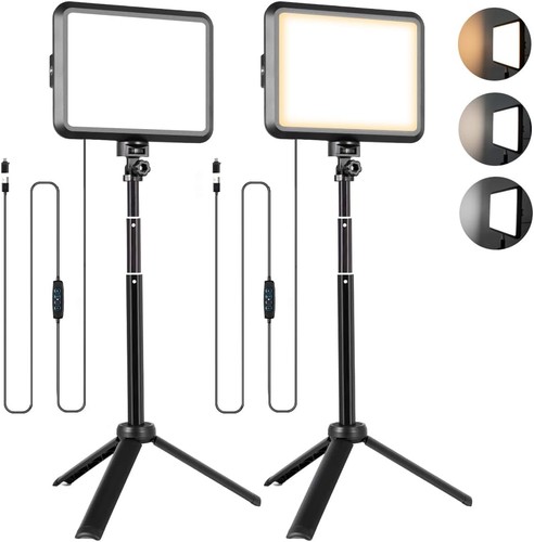 Led videolicht set stück - led,