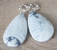 OHRCLIPS  CLIPS TROPFEN WEISS