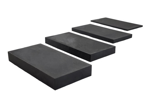 80x40mm 8x4cm gummiplatte - 80x40mm,