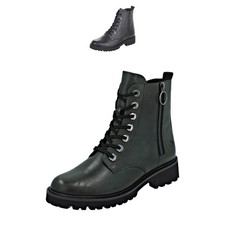 Remonte D8671 Boots Damen Stiefeletten Leder Stiefel Winterstiefel Winterboots