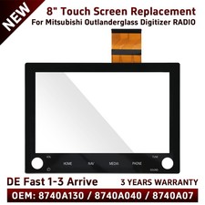 8" NAV Touchscreen Digitizer