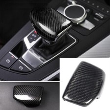 Carbon Faser LHD Schaltknauf Deckel Rände Für Audi A4 A5 S4 S5 SQ5 Q5 Q7