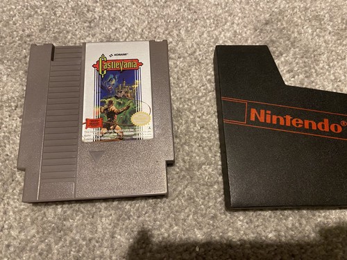 Castlevania nintendo nes game - castlevania,