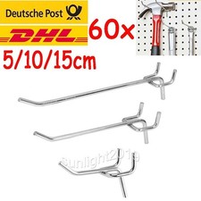 60 stk Lochwandhaken Set 32mm