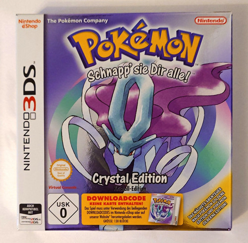 Pokémon crystal edition - crystal,