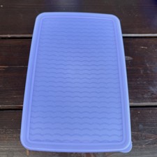 Tupperware Prima Klima Lila Frischebehälter 1 6 Liter mit Deckel Vintage Retro