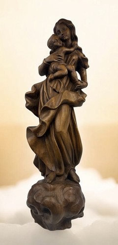 Holz madonna maria kind - holz,