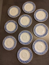 10x Hutschenreuther Porzellan Bone China Untertassen KABUKI LEONARD PARIS