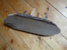 Holzregal, Beistellregal, kleines Regal, Naturholz, Handarbeit, Vintage Regal