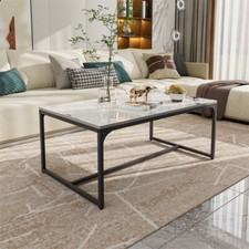 Couchtisch Weiß Marmor Optik