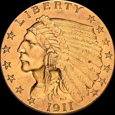 USA 2½ Dollar Indian Head