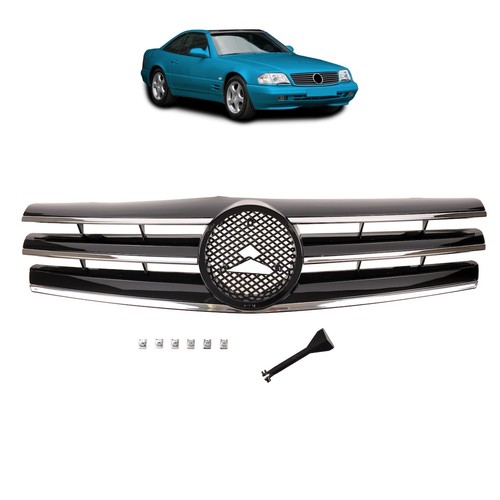 Sport kühlergrill schwarz - sport,