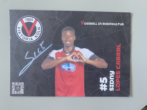 Sidny lopes cabral autogramm - cabral,
