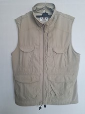 Maul Herren Trekking Outdoor Weste Gr. XL Beige Neuwertig