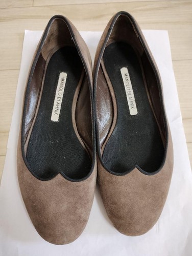 Manolo blahnik flache schuhe - manolo,