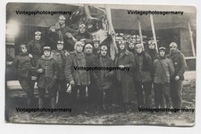 Z3029 Foto Krefeld 1918 deutsches Flugzeug Doppeldecker Pilot Piloten Schule