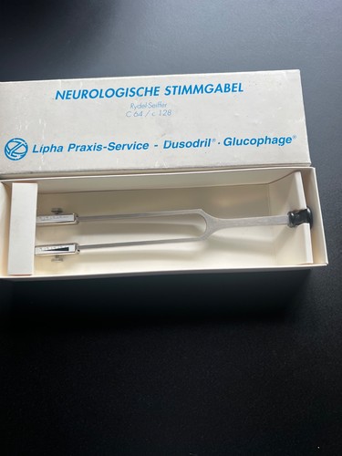 Medizinische stimmgabel nach - stimmgabel,