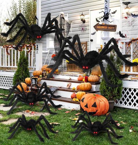 Große schwarze plüsch spinne - große, plüsch-spinne