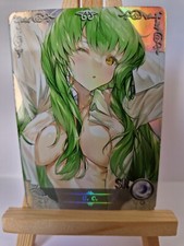 C.C. Code Geass | NS-5M08 SR  | Goddess Story TCG Anime Waifu Card