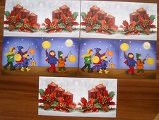  Grußkarten-Set mit Umschlägen +++ WEIHNACHTEN +++ Basteln + Karten +Jittenmeier