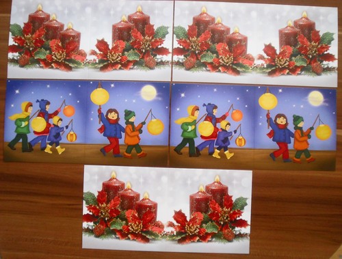 Grußkarten set mit - grußkarten-set,