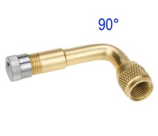 90° Bogen Autoventil Adapter Reifenventil zum Luft Befüllen Reifen Ventil