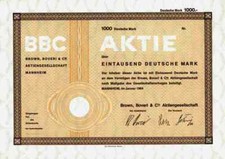 BBC Brown Boveri Mannheim ABB