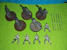 5 Ritter von Minas Tirith - Zinn klassisch - repariert - Gondor - GW HDR