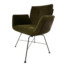 COR Einzelstuhl Alvo Stoff 8168 Moos Grün