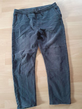 Jeans, Hose, Gummizug, Größe 52, schwarz, Schlupfhose