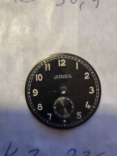 Original Ziffernblatt Schwarz