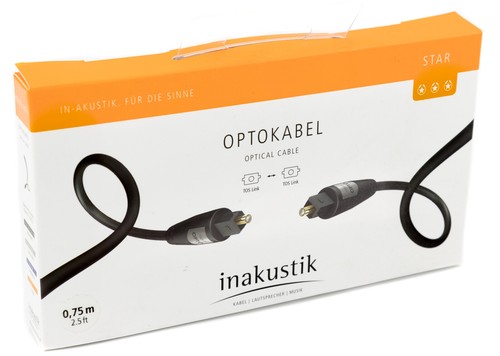 Inakustik star opto kabel - opto, 75cm