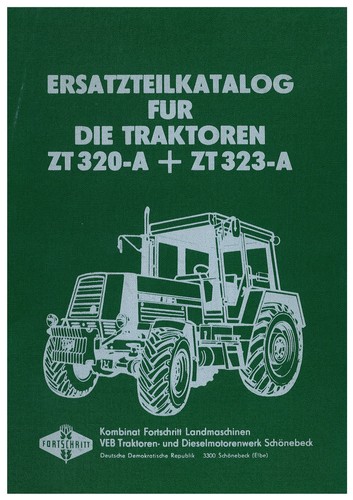 300601 ersatzteilliste zt320 - ersatzteilliste, zt320-a