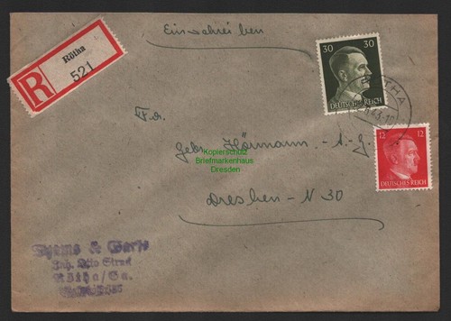 B9677 brief gebr hörmann - b9677, gebr.