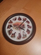 Wanduhr kinderuhr pferd - pferd,