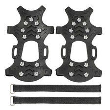 Rutschfeste Eisstollen-Steigeisen für Winterstiefel, Schuhe, Spaziergänge auf