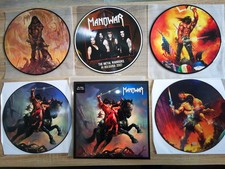 MANOWAR   5  X PICTURE  DISC VINYL  ALL  RARE  PROMO RTARITÄTS NUMRED EDITION !