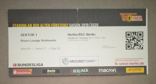 Vip ticket eisern - ticket,