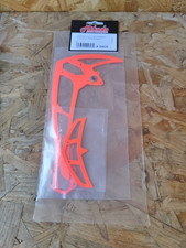Mikado Fin Set Neon Rot - LOGO