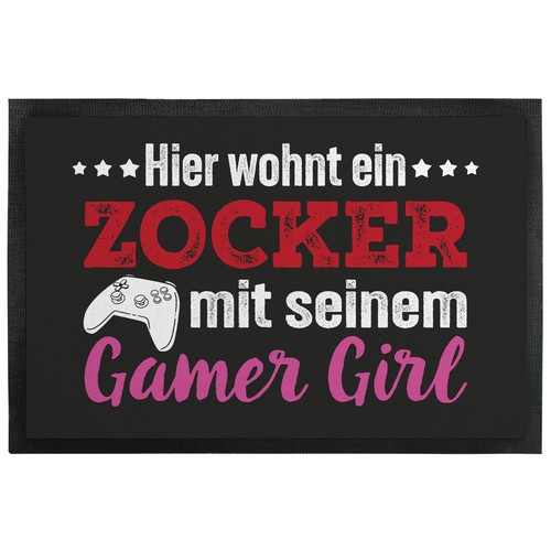 Fußmatte mit gummilippe hier - gummilippe,