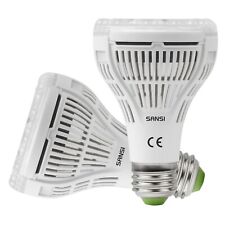 Grow LED Wachstumslampen Vollspektrum Pflanzenlampe PAR25 Birne 2X 15W E27 CE