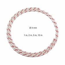 Zugseil Starterseil Anwerfseil Kettensäge Trimmer Rasenmäher 4 mm 1 2 5 10 100 m