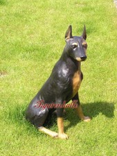 DOBERMANN HUND HUNDE FIGUR