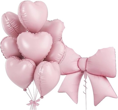 Herz luftballons weiß 20x20cm - herz,