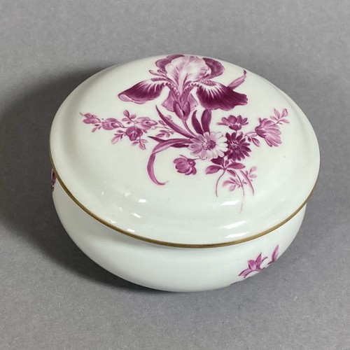 Meissen schmuckdose deckeldose - meissen,