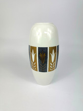 Große Design Vase Heinrich Porzellan Manufaktur Chiemsee Dobner 1238 Blumen 34cm