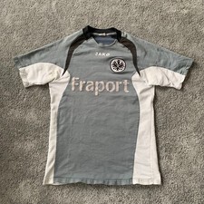 Eintracht Frankfurt Trainingsshirt Trikot 2006 2007 JAKO Fraport grau M SGE