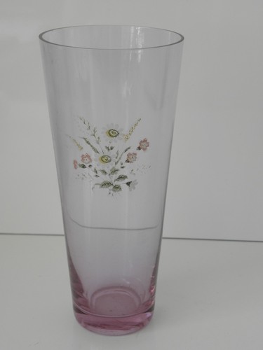 Violettes trinkglas vase - trinkglas, glas